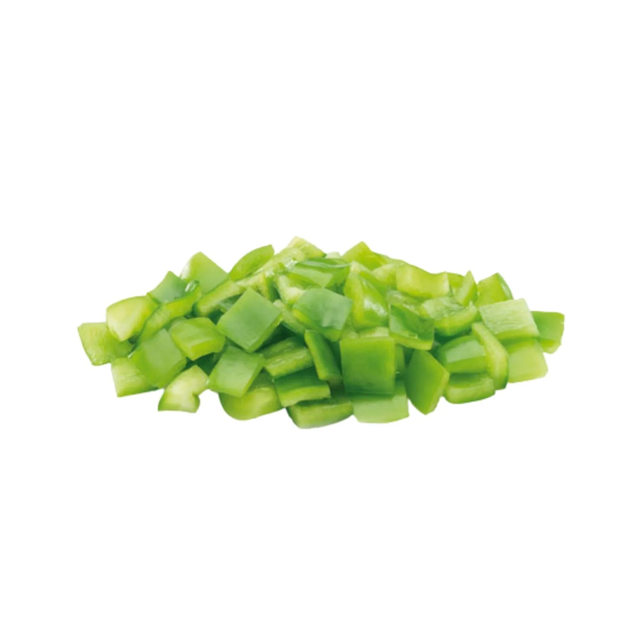 Pepper Bell Green Diced 1/4