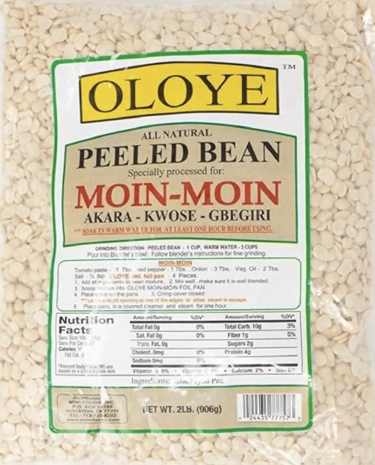 Oloye Peeled Beans